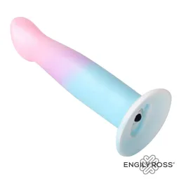 Vibreeriv dildo iminapaga, värviüleminek, 17 cm | Noks.ee