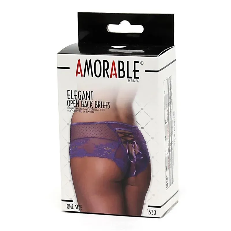 AMORABLE korsetistiilis pitsaluspüksid, lilla