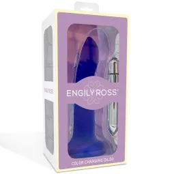Värvi muutev dildo, lillast roosaks, 14 cm | Noks.ee