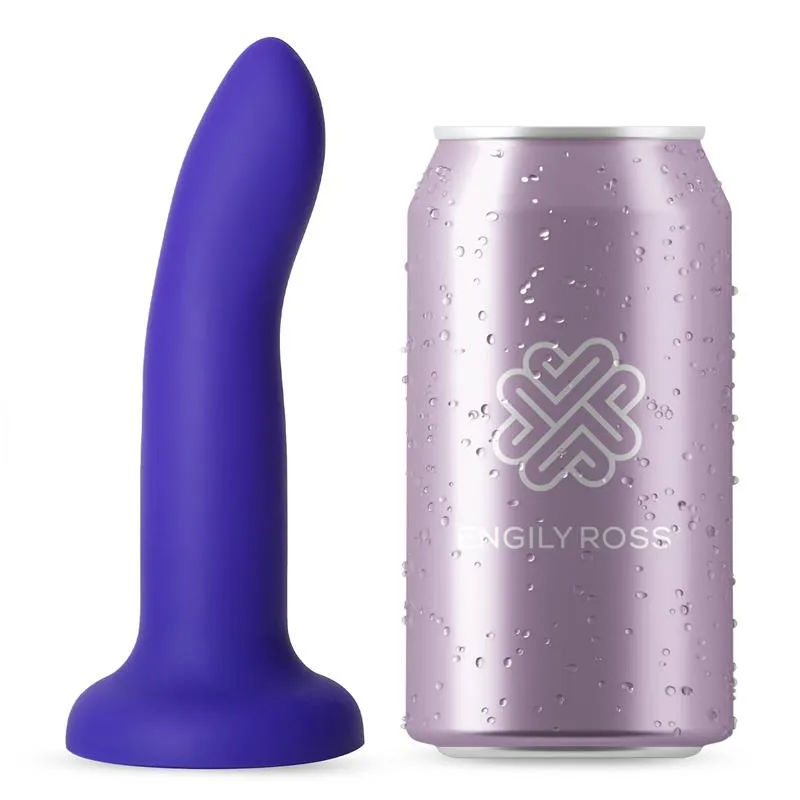 Värvi muutev dildo, lillast roosaks, 14 cm | Noks.ee