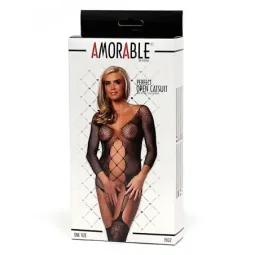 AMORABLE Bodystocking Open bodysukk, üks suurus