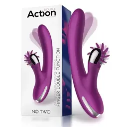 ACTION No. Two вибратор с клиторальным колесиком