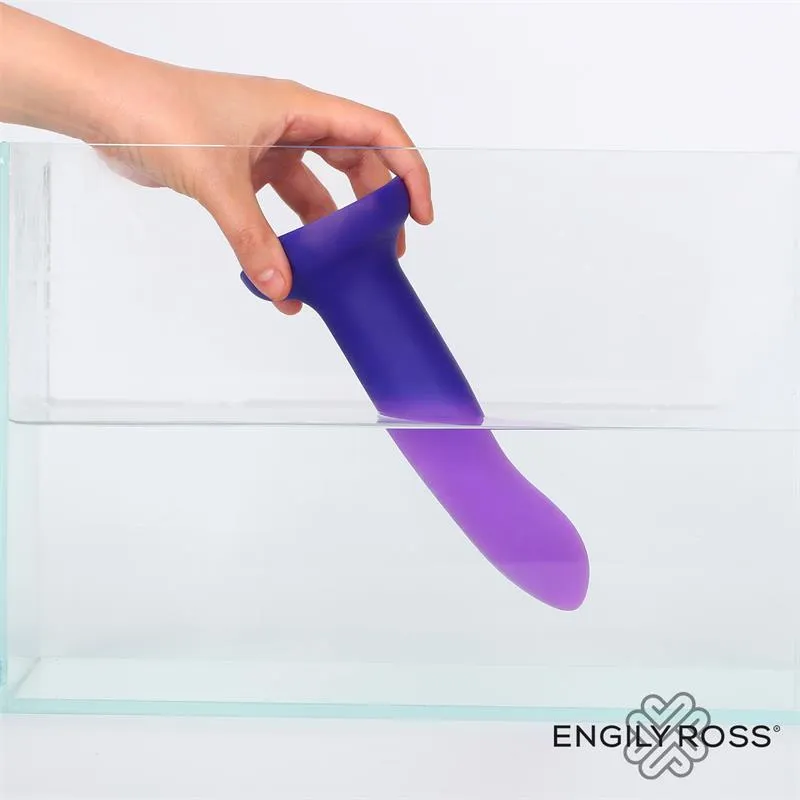 Värvi muutev dildo, lillast roosaks, 14 cm | Noks.ee