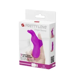 PRETTYLOVE Finger Bunny Sleeve вибратор на палец