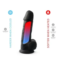 SILEXD Mod. 1 realistlik dildo 20,5 cm, must