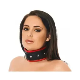 BONDAGE PLAY Collar LUX nahast kaelarihm