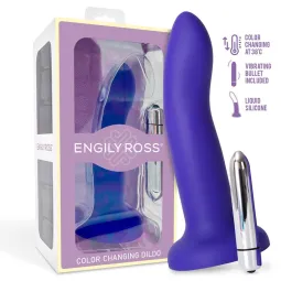 Vibreeriv värvi muutev dildo, sinisest lillaks | Noks.ee