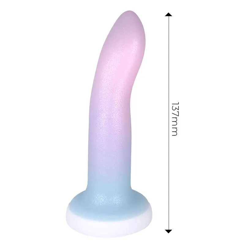 Dildo iminapaga, värviüleminek, 13,6 cm | Noks.ee