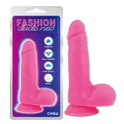 CHISA Dual Density Dildo Pink 7 iminapaga dildo