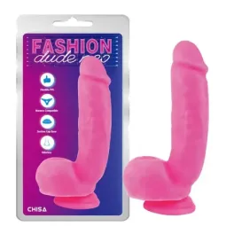 CHISA Dual Density Dildo Pink 8.2 — фаллоимитатор