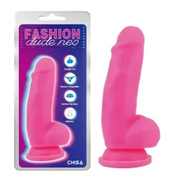 CHISA Dual Density Dildo Pink 6.9 на присоске