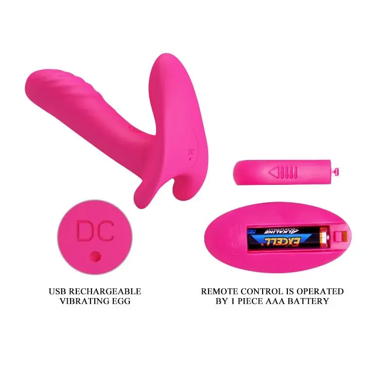PRETTYLOVE вибратор для пар с пультом, USB