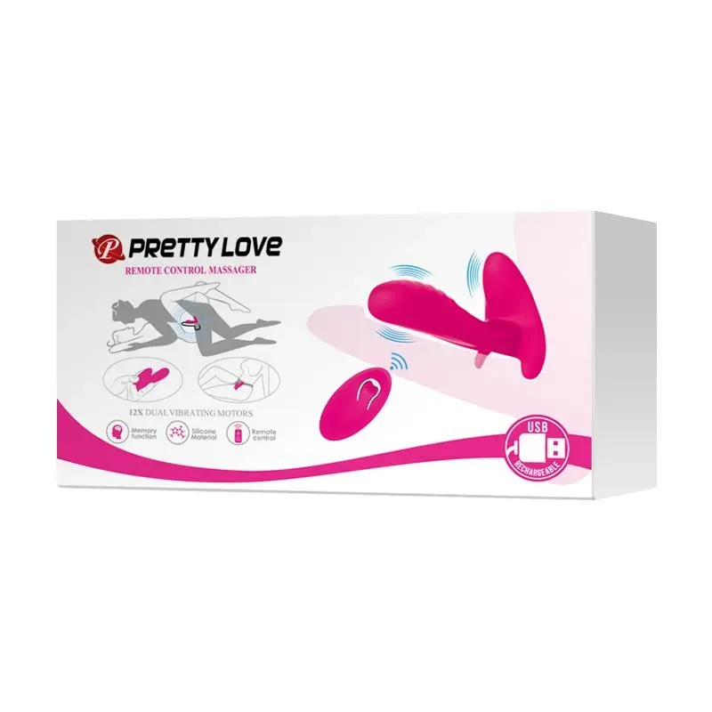 PRETTYLOVE вибратор для пар с пультом, USB