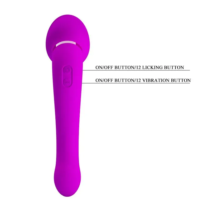 PRETTYLOVE Faust вибратор с язычком, USB