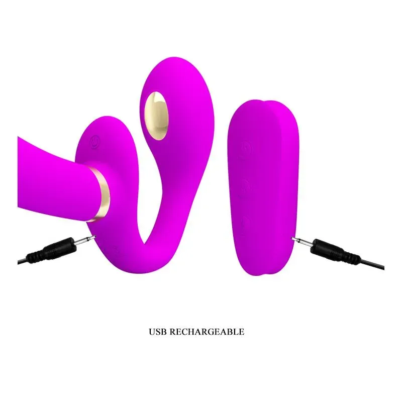 PRETTYLOVE Thunderbird rihmadeta strap-on puldiga