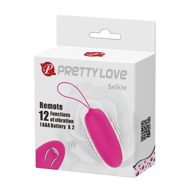 PRETTYLOVE Selkie виброяйцо с пультом