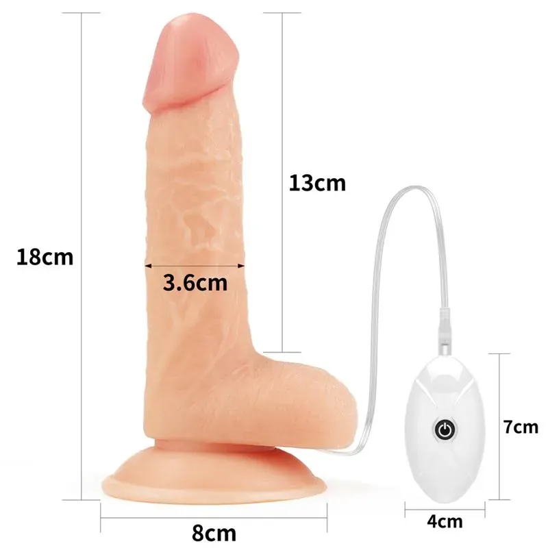 LOVETOY Strap-on 7.0 страпон с вибрацией