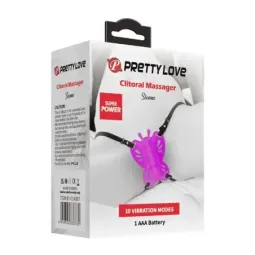 PRETTYLOVE Sloane клиторальный вибратор-бабочка