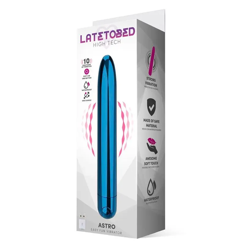 LATETOBED Astro Vibe вибратор 18,5 см, синий