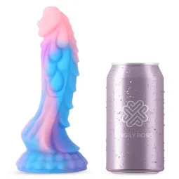 Pimedas helendav draakonikujuline dildo 18 cm | Noks.ee
