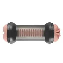 LOVETOY kahepoolne masturbaator, TPE, 22 cm