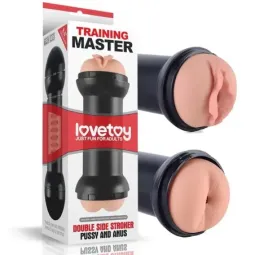 LOVETOY kahepoolne masturbaator, TPE, 22 cm