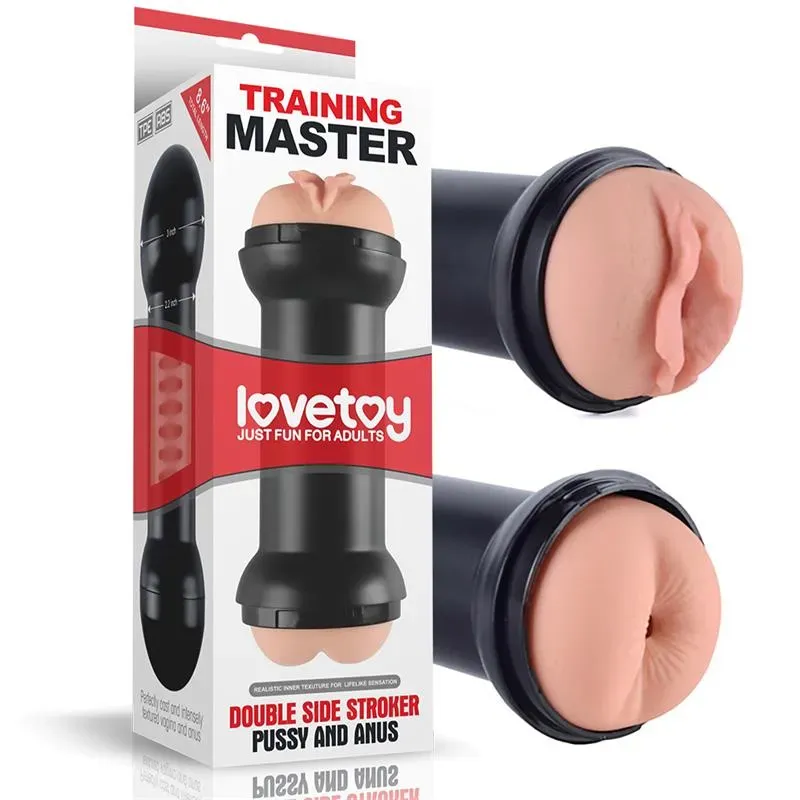 LOVETOY двусторонний мастурбатор TPE, 22 см