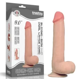 LOVETOY Sliding Dildo 9 realistlik dildo
