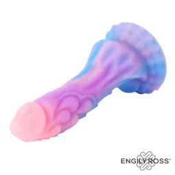 Pimedas helendav draakonikujuline dildo 18 cm | Noks.ee