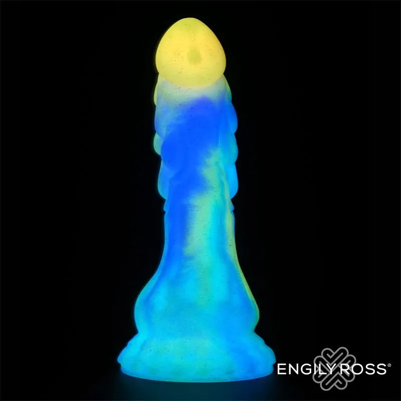 Pimedas helendav draakonikujuline dildo 18 cm | Noks.ee
