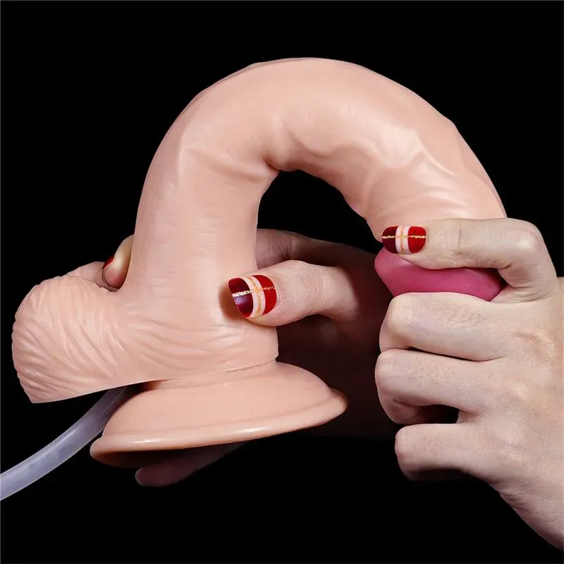LOVETOY Squirting 9 Natural ejakuleeriv dildo