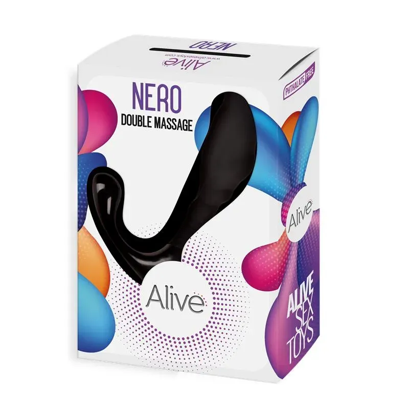 ALIVE Nero anaalstimulaator 7 cm