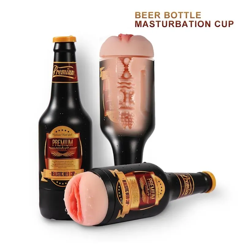 Мастурбатор SHEQU Nelly Beer Bottle
