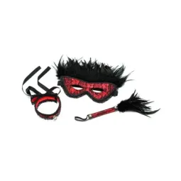 BONDAGE PLAY Dominiset de Lujo набор, красный