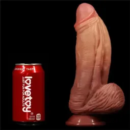 LOVETOY Nature King 10 Dual Layer фаллоимитатор
