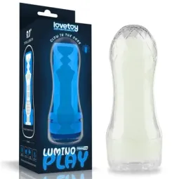 LOVETOY Lumino мастурбатор, синее свечение