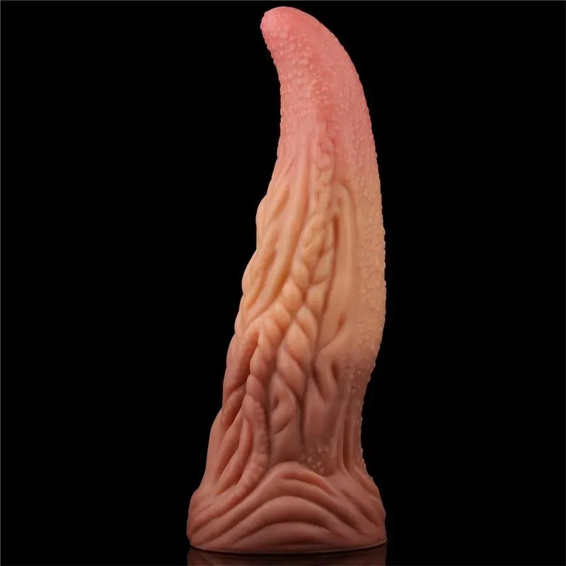 LOVETOY Dildo Tongue 10 Dual Layer silikoondildo