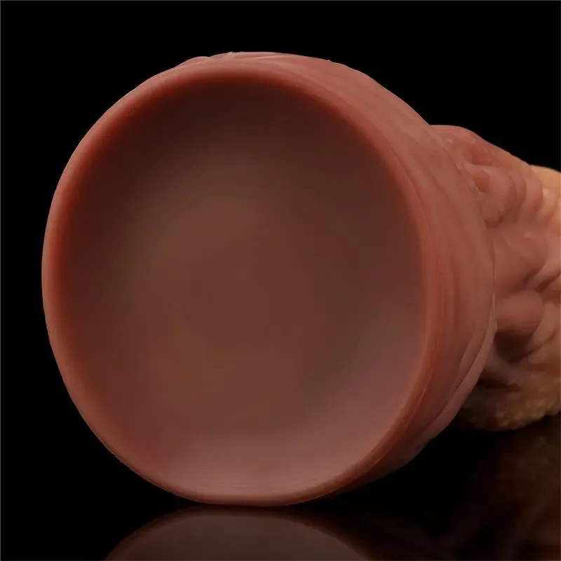LOVETOY Dildo Tongue 10 Dual Layer фаллоимитатор