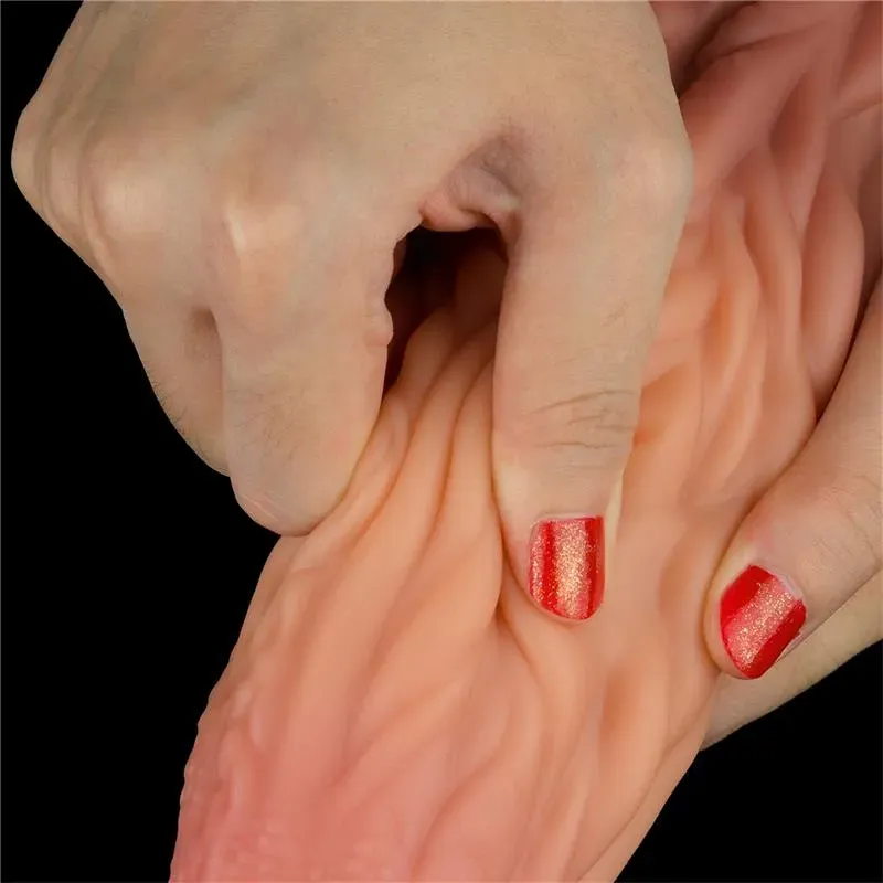 LOVETOY Dildo Tongue 10 Dual Layer фаллоимитатор