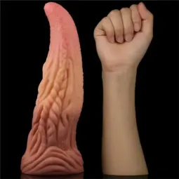 LOVETOY Dildo Tongue 10 Dual Layer фаллоимитатор