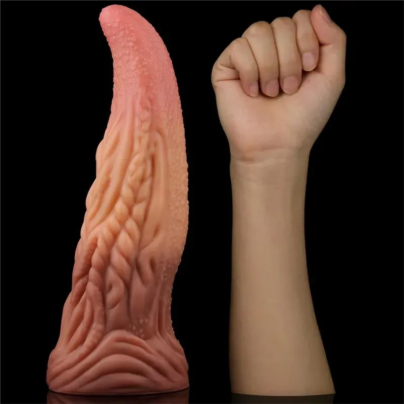 LOVETOY Dildo Tongue 10 Dual Layer фаллоимитатор