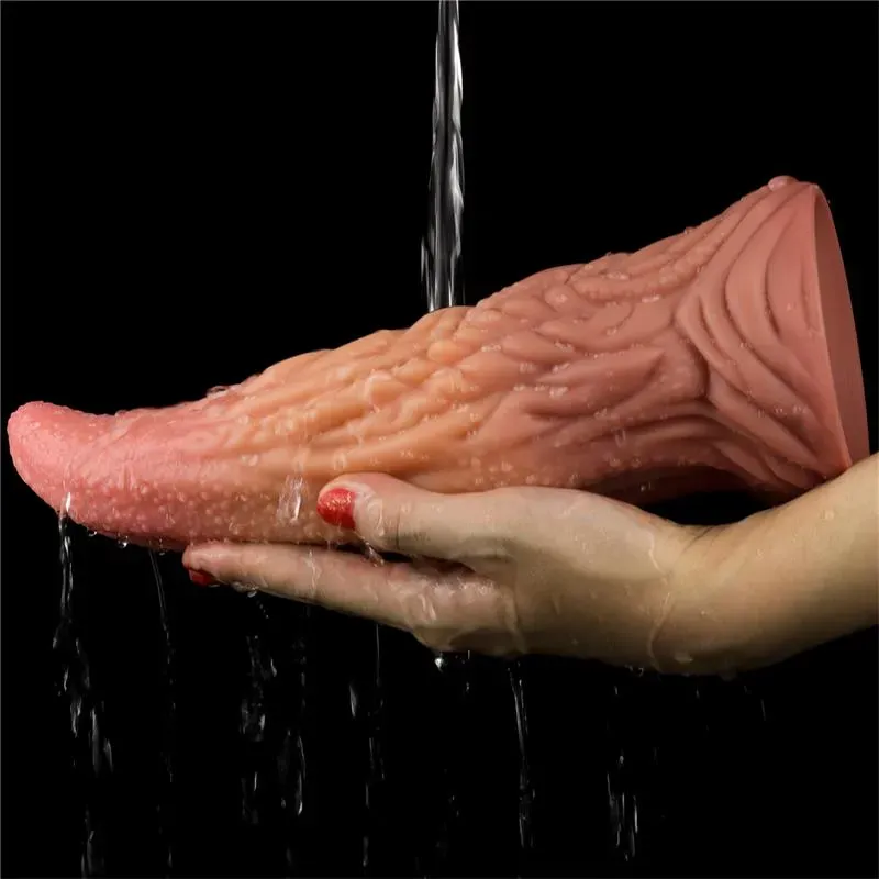 LOVETOY Dildo Tongue 10 Dual Layer фаллоимитатор