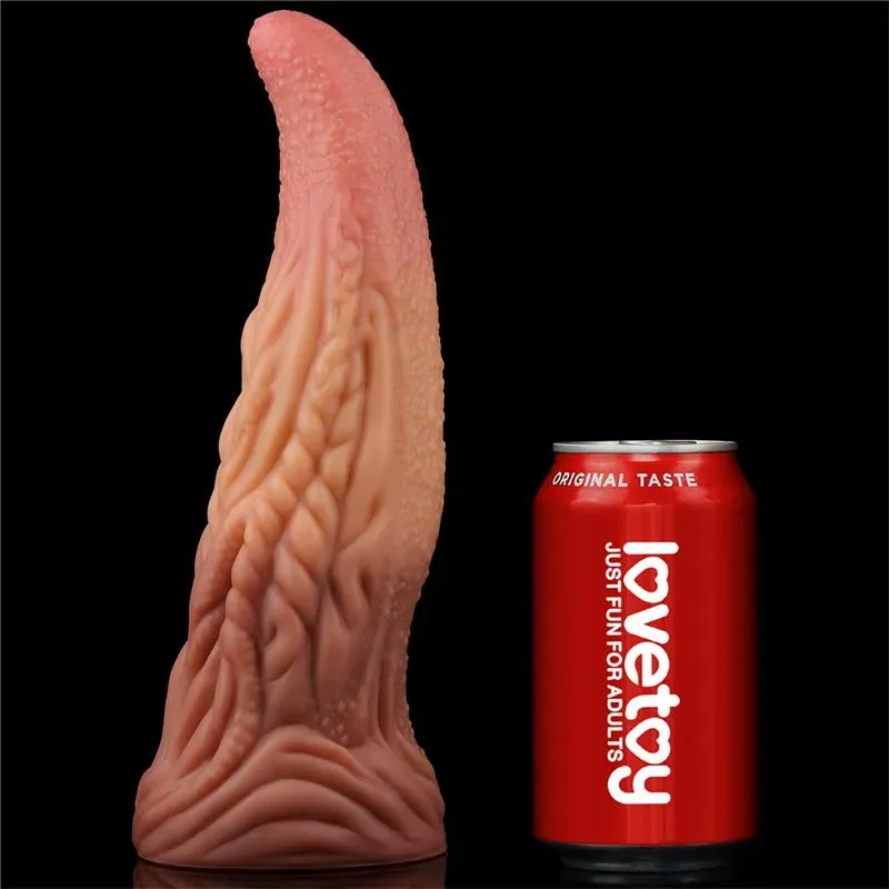 LOVETOY Dildo Tongue 10 Dual Layer silikoondildo