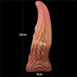 LOVETOY Dildo Tongue 10 Dual Layer фаллоимитатор