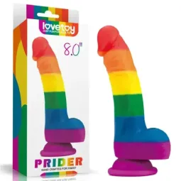 LOVETOY Prider 8 фаллоимитатор из силикона