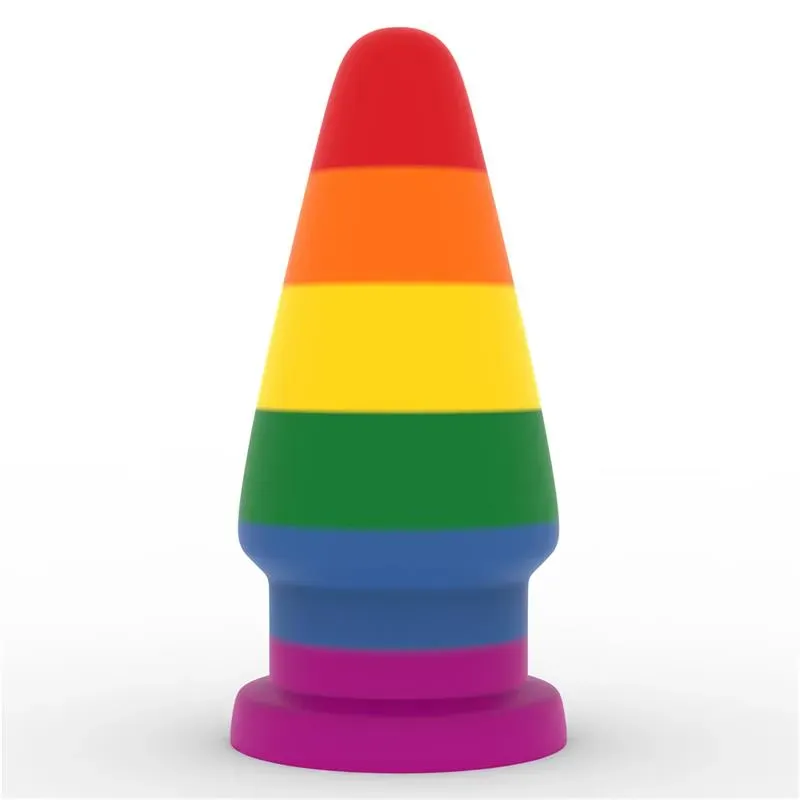 LOVETOY Prider 6 LGBT анальная пробка силикон