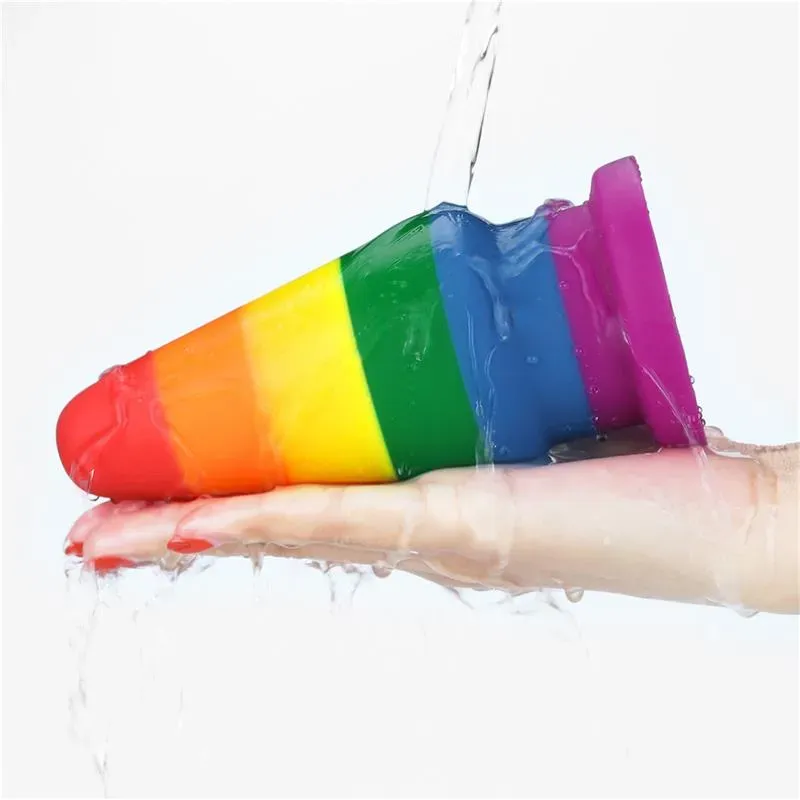 LOVETOY Prider 6 LGBT анальная пробка силикон