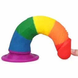 LOVETOY Prider 7 silikoonist dildo iminapaga