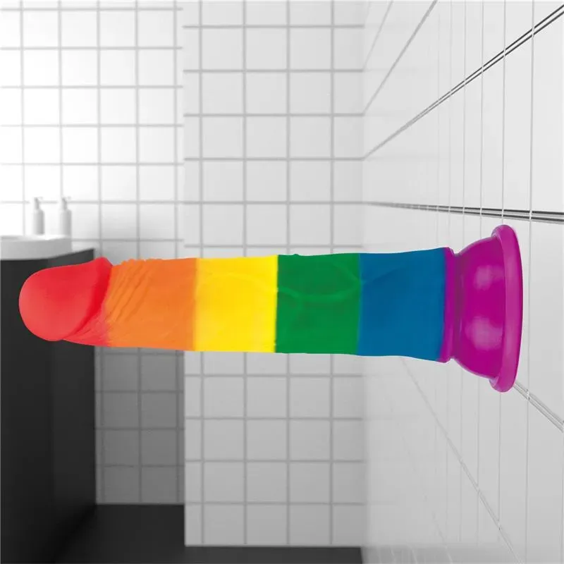LOVETOY Prider 7 silikoonist dildo iminapaga