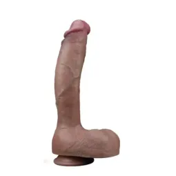 LOVETOY Dildo Nature 10.5 Dual Layer silikoondildo